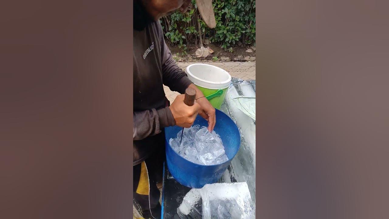 si temon, tutorial menghancurkan es batu yg exstrim