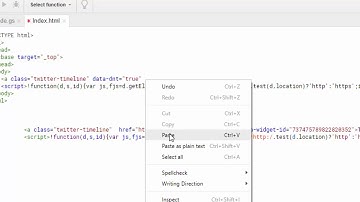 How to embed your Twitter feed directly into New Google Sites
