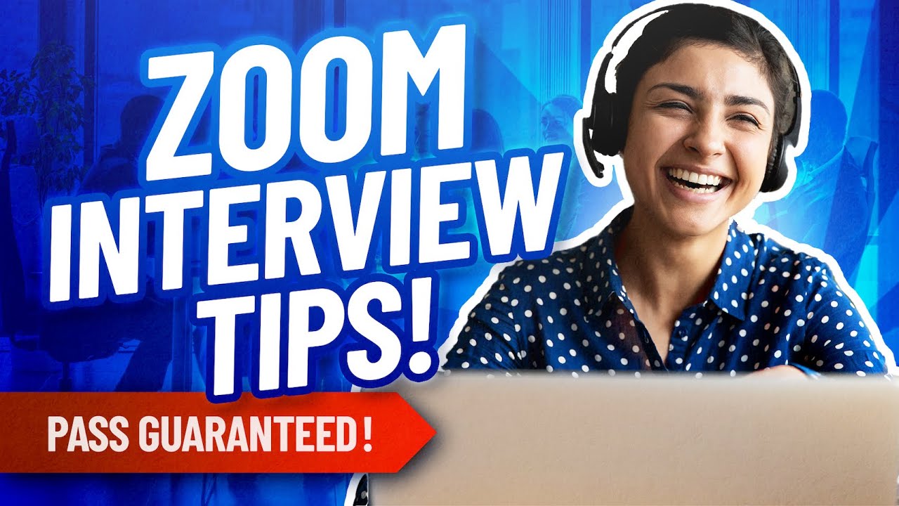 ZOOM Interview Tips! | How to Prepare for a ZOOM Job Interview! - YouTube