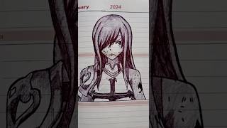 Erza Scarlet in Fairy Tail[🧚🏻‍♀️] #erzascarlet #fairytail