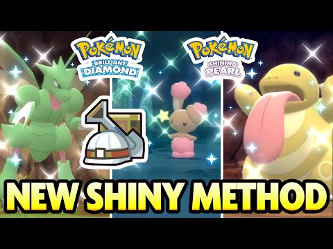 The NEW SHINY METHOD! How to Get SHINY POKEMON in the UNDERGROUND in Pokemon BDSP!