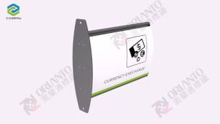 Double Sides Projecting Sign Simple Bracket