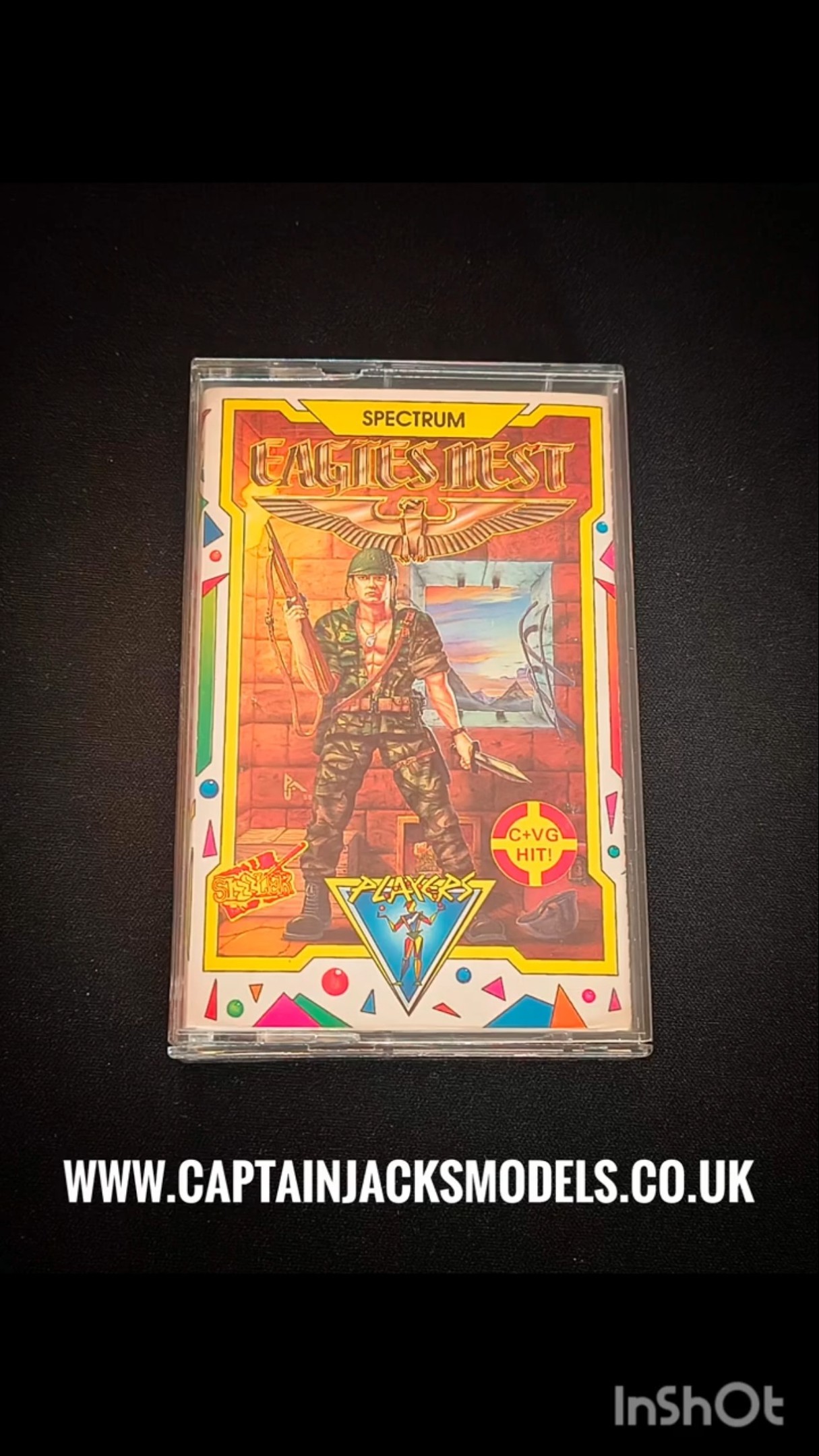 Eagles Nest By Players Software Vintage ZX Spectrum 48K 128K +2 +