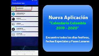 Calendario Colombia 2019 - 2020 screenshot 1