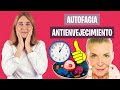 POR QUÉ el AYUNO promueve la AUTOFAGIA | Estrategias antienvejecimiento | Nutrición y Dietética