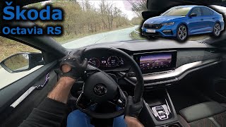 2021 Škoda Octavia RS TDI 4x4 | POV test drive