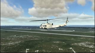 DCS: UH-1H Iroquois (Huey) - Smooth flight practise