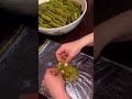 Amazing Hack For Rolling Stuffed Grape Leaves Turkish Food Done Right Recipe 