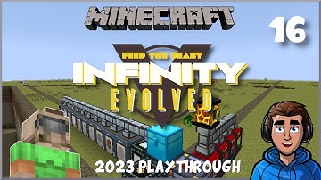 Minecraft FTB Infinity Evolved - Ender Quarry & Ore processing! - #16 (2023, 1.7.10)