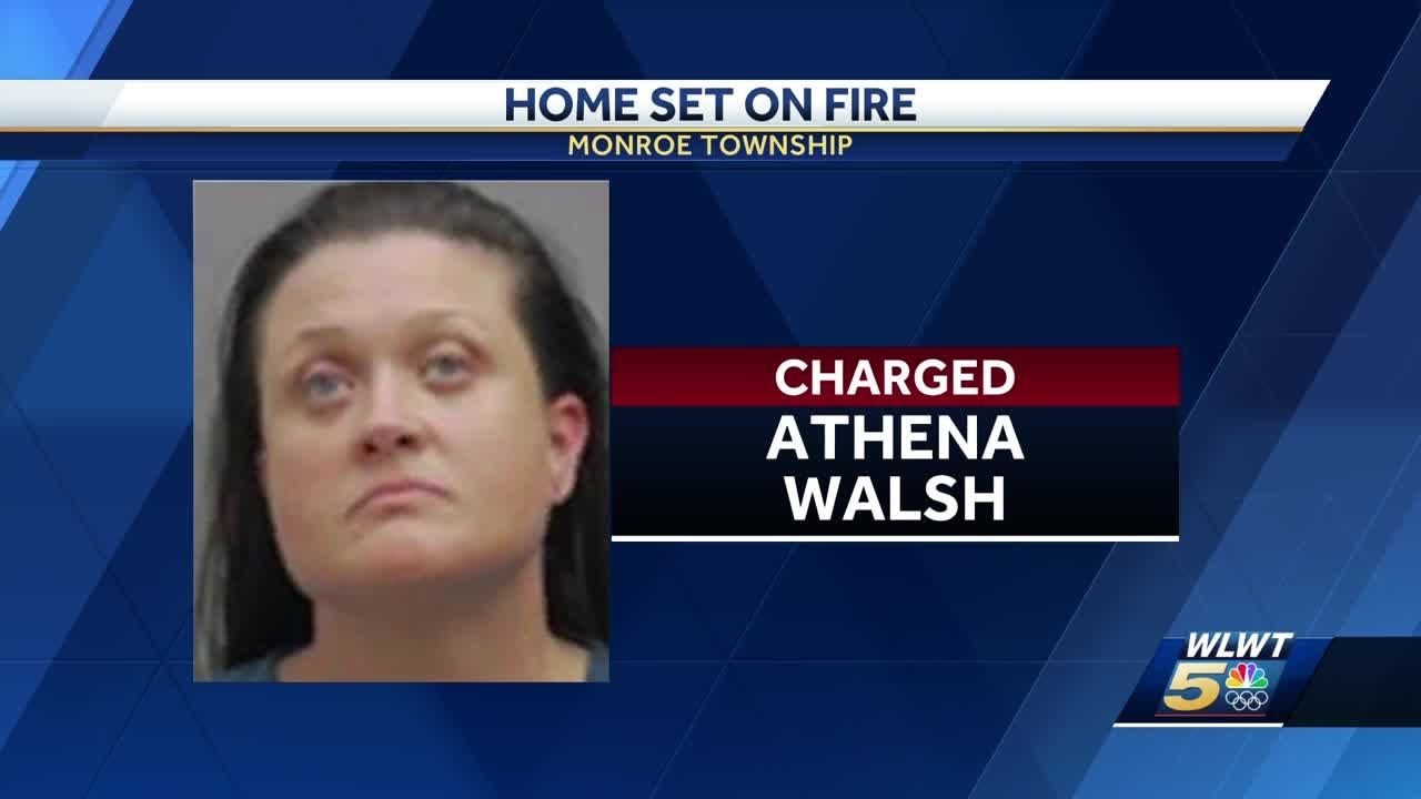 Court docs: Woman charged, accused of setting house on fire in Monroe ...