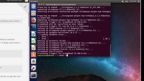 VPN Server on Linux - StrongSwan