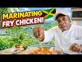 How to Marinate Your Fried Chicken | Spicy Jamaican Styles 