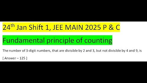 The number of 3-digit numbers, that are divisible by 2 and 3, but not divisible by 4 and 9, is