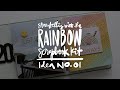 Storytelling With The Rainbow Scrapbook Kit | No. 01