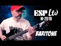 Електрогітара LTD M-201HT Baritone (Black)