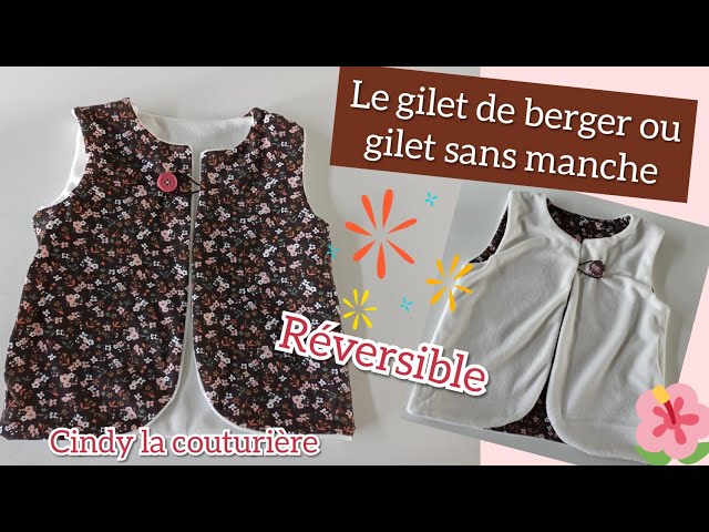 gilet berger couture