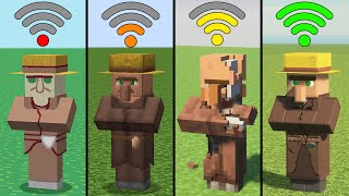 What's inside Minecraft with different Wi-Fi