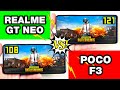 POCO F3 vs REALME GT NEO🔥 - GAMING TEST 2021🔥 БОЛЬШОЕ СРАВНЕНИЕ В ИГРАХ! FPS + НАГРЕВ!