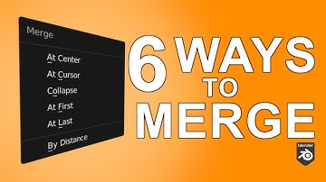 Six Ways to Merge Geometry in Blender