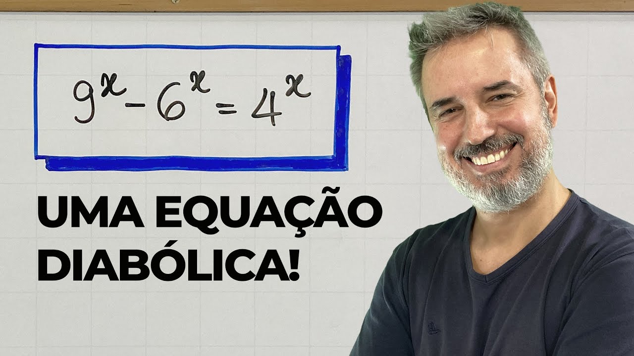 Uma Equação Exponencial DIABÓLICA! 😈🔥 [Horizontal]
