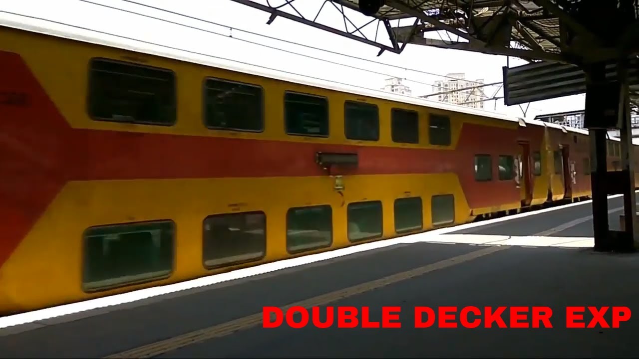 AC DOUBLE DECKER EXP - INDIAN RAILWAY - YouTube