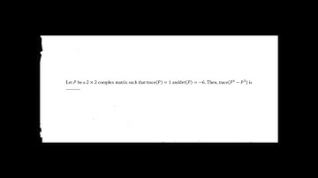 #gate_questions_trace_of_a_matrix