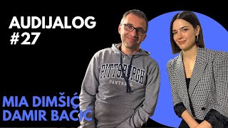 Mia Dimšić i Damir Bačić: tambura, Eurosong, autobiografija "Cesta do sna" | Audijalog #27 