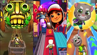 Temple Run 2 🆚 Subway Surfers 🆚 Talking Tom Time Rush  screenshot 2