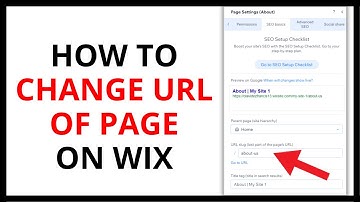 How to Change URL of Page on Wix [QUICK GUIDE]
