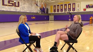 Exclusive Interview with LSU star Hailey Van Lith Pt. 1