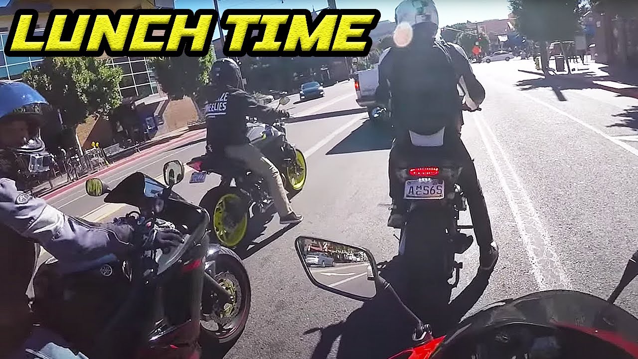 Lunch Run on Our Motorcycles! [Motovlog 49] - YouTube