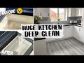 HUGE KITCHEN DEEP CLEAN WITH ME UK 2020 | Quarantine Clean with Me | Shade Shannon