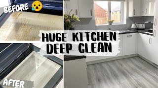 HUGE KITCHEN DEEP CLEAN WITH ME UK 2020 | Quarantine Clean with Me | Shade Shannon