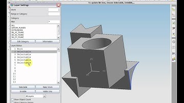Unigraphics Tutorials: Tutorial 6: Layers