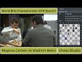 Attack King Side!!! Magnus Carlsen Vs Vladimir Belov || World Blitz Championship 2019 Round 2