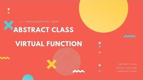 TNTRB|Abstract Class & Virtual Function,Concrete Class in C++-TRB-Computer Instructor Grade-1