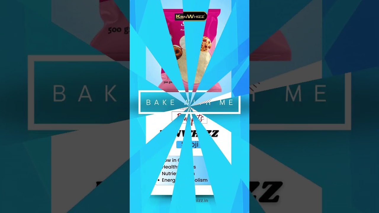 🔥Simplicity meets nutrition with Kanwhizz Sooji 