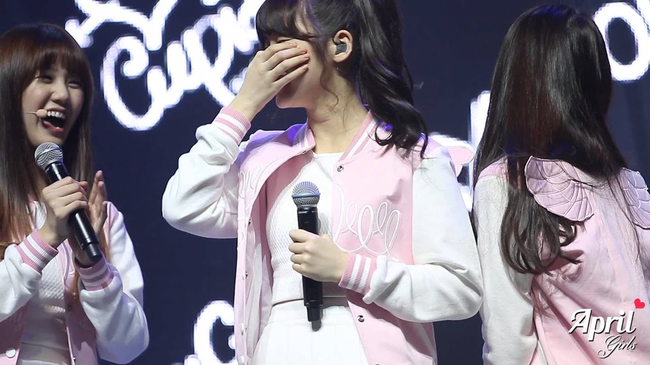 [직캠/FanCam] 150420 OH MY GIRL 데뷔 쇼케이스 - 멤버들의 고향은?