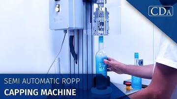 Semi automatic ROPP - capping machine - CDA