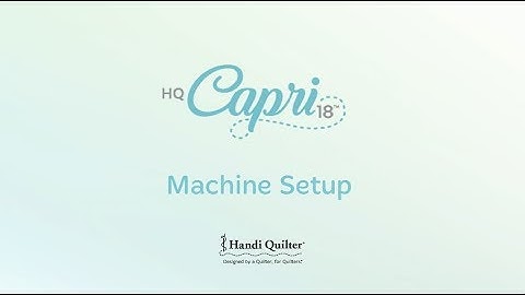 Setup - HQ Capri