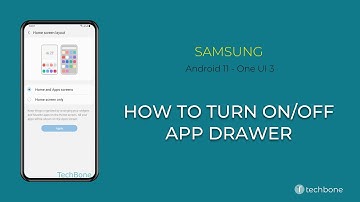 How to Turn On/Off App Drawer - Samsung [Android 11 - One UI 3]