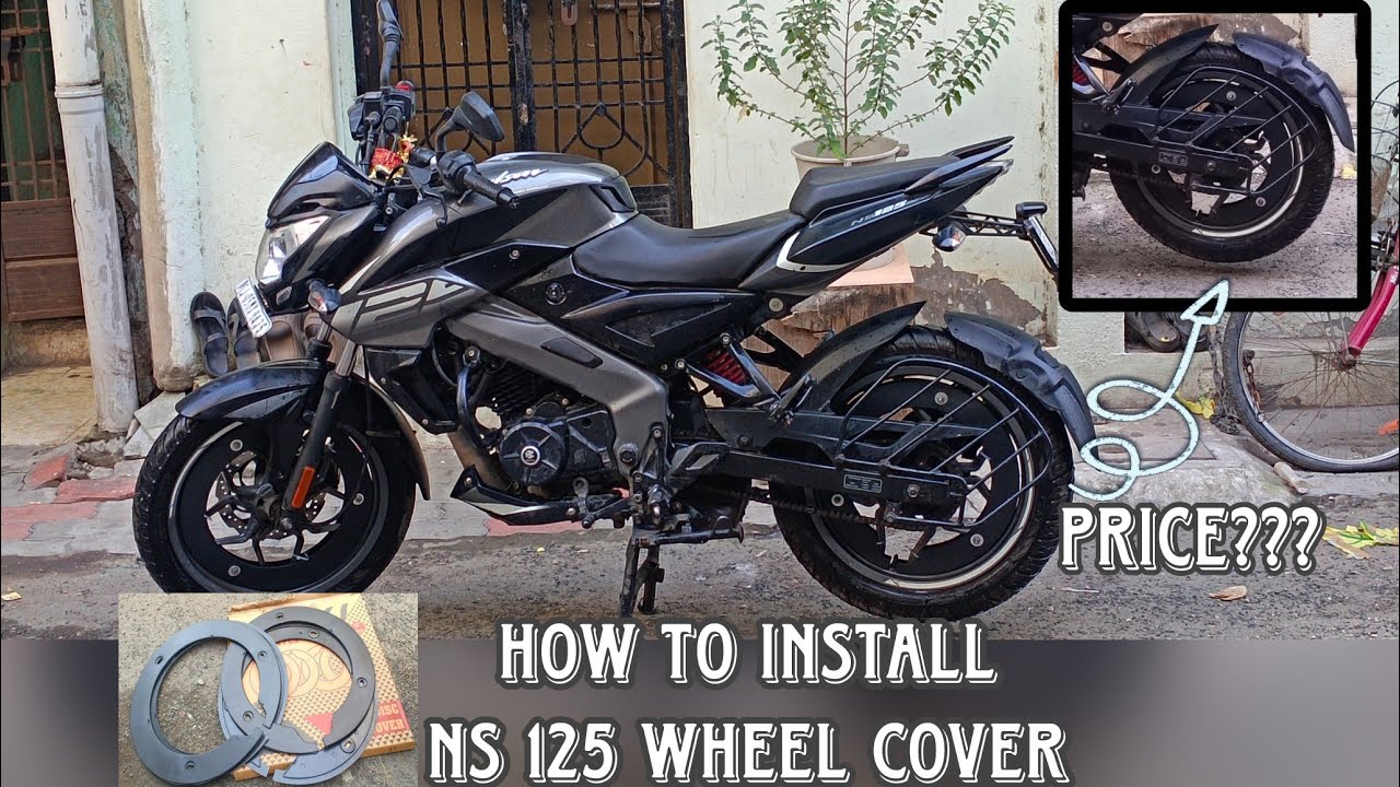 ns 125 wheel cover cheapest wheel cover pro disc under 499 worth? #ns125 #modified #motovlog