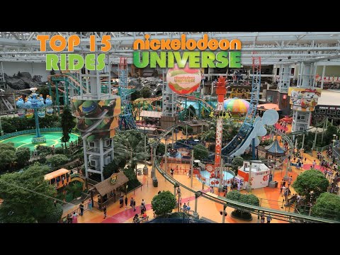 Video: Nickelodeon Universe - Theme Park in Minnesota's Mall of America