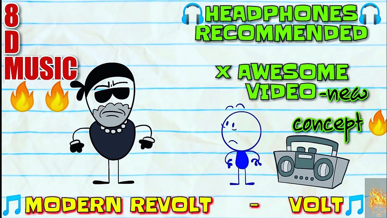 PENCIL ART x Modern Revolt - VOLT (8D AUDIO)