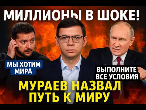 Миллионы в ШОКЕ! Мураев назвал путь к миру