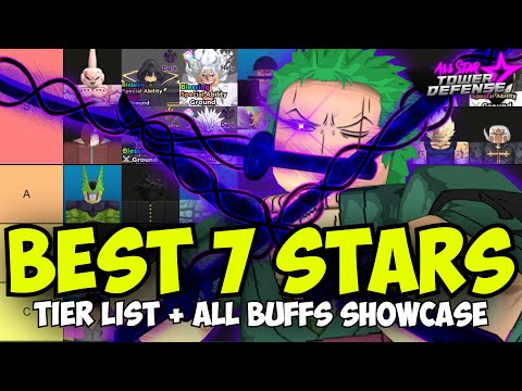 All 7 Stars SHOWCASED & Tier List!