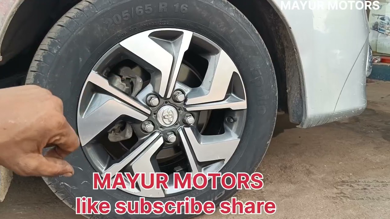 Innova alloy 15 changeToyota Innova alloy wheels change 16" inch