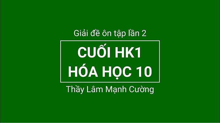 Dđề ôn tập chương phi khim hóa 10 năm 2024