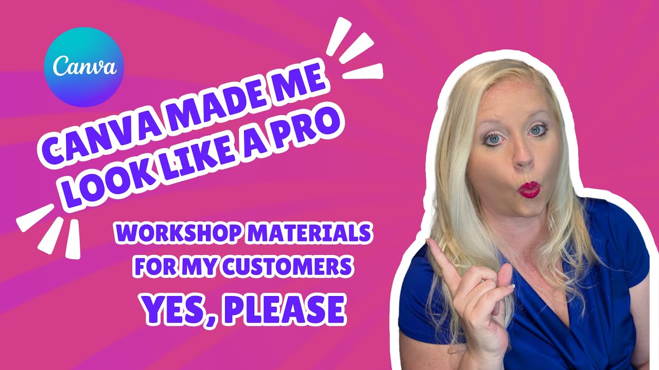 Design Workbooks, Slides & Handouts in Canva | Workshop Materials Tutorial (2025)