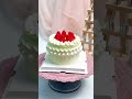 Easy Cake Decoration#piping #cakedecorating #cake #baking #buttercream